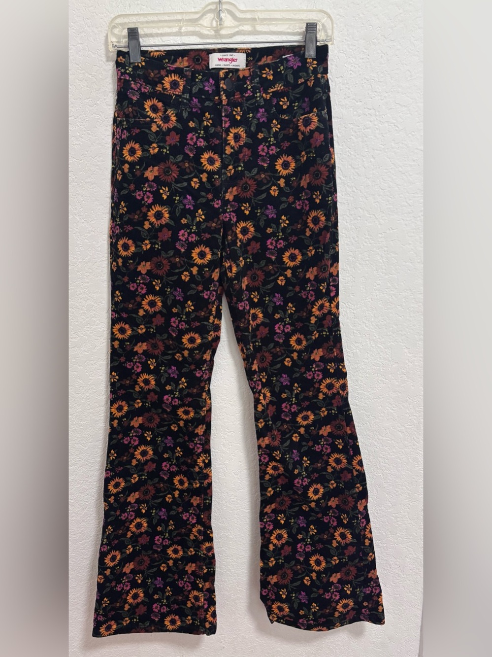 Wrangler high rise fierce flare pants